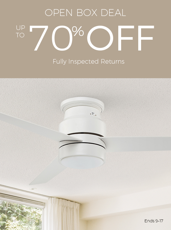 Discover Incredible Discounts on a Modern and Sleek Smart Ceiling Fan in an Open Box Sale